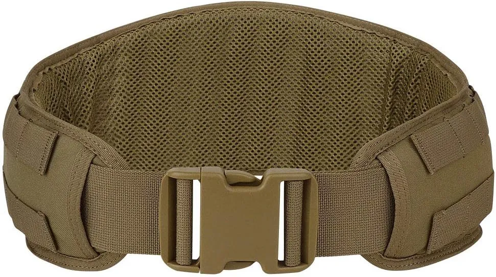Krydex Tactical Molle Modular Low Profile Padded Patrol Battle Belt with Mesh Lining