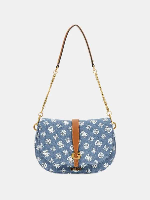 Kuba Denim Shoulder Bag