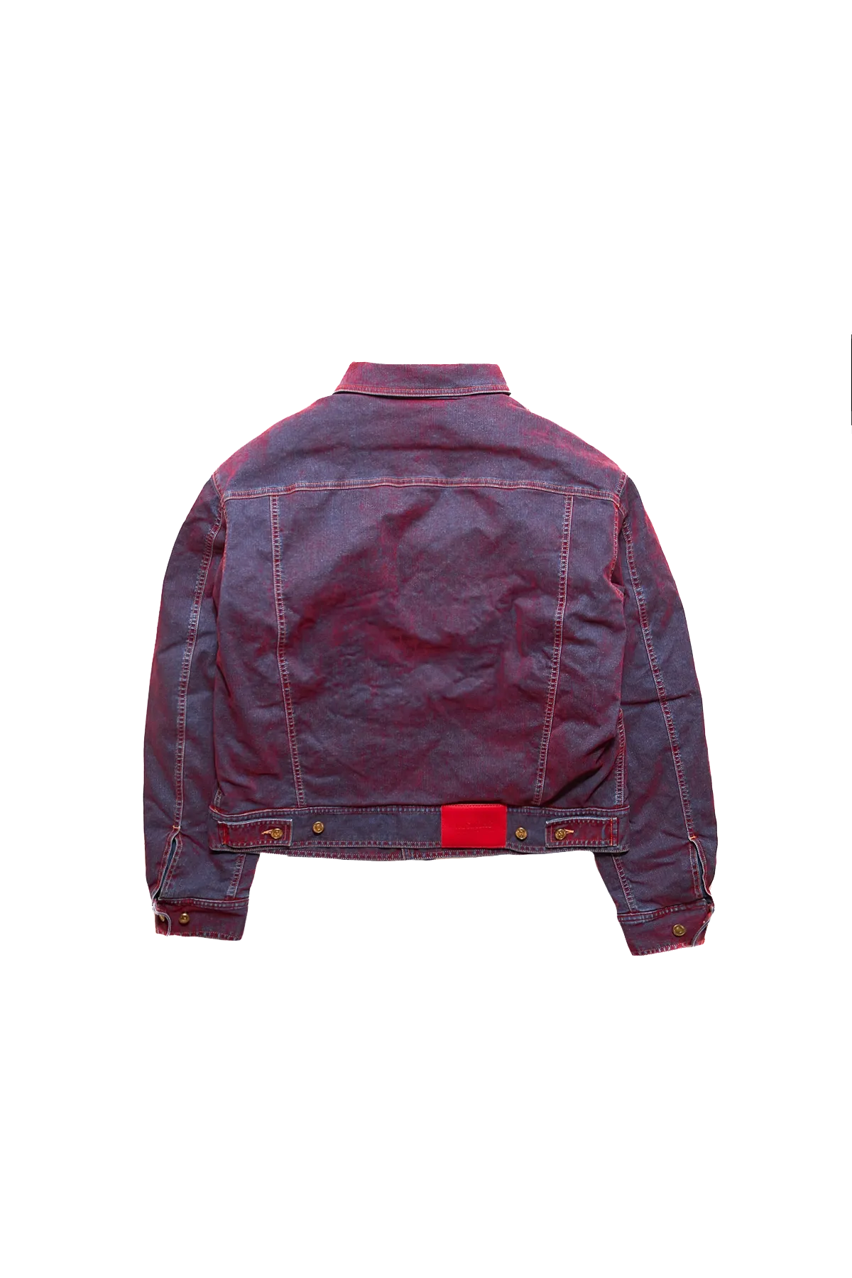 Kusikohc Padded Multi Rivet Denim Jacket