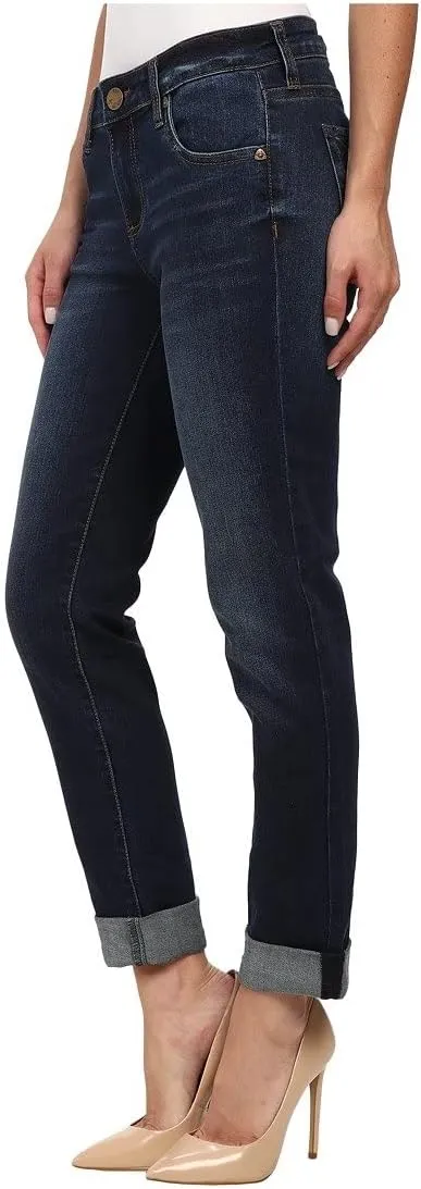 KUT from the Kloth™ Catherine Boyfriend Women’s Jeans – Blended Fabric – Mid Rise – Five Pocket Design