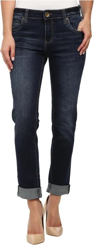 KUT from the Kloth™ Catherine Boyfriend Women’s Jeans – Blended Fabric – Mid Rise – Five Pocket Design