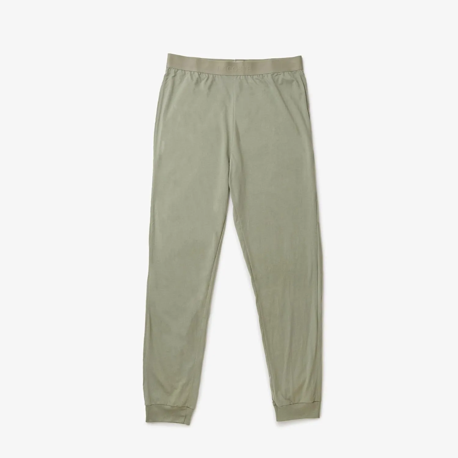 Lacoste Men's Velvet Logo Long Pajama Set