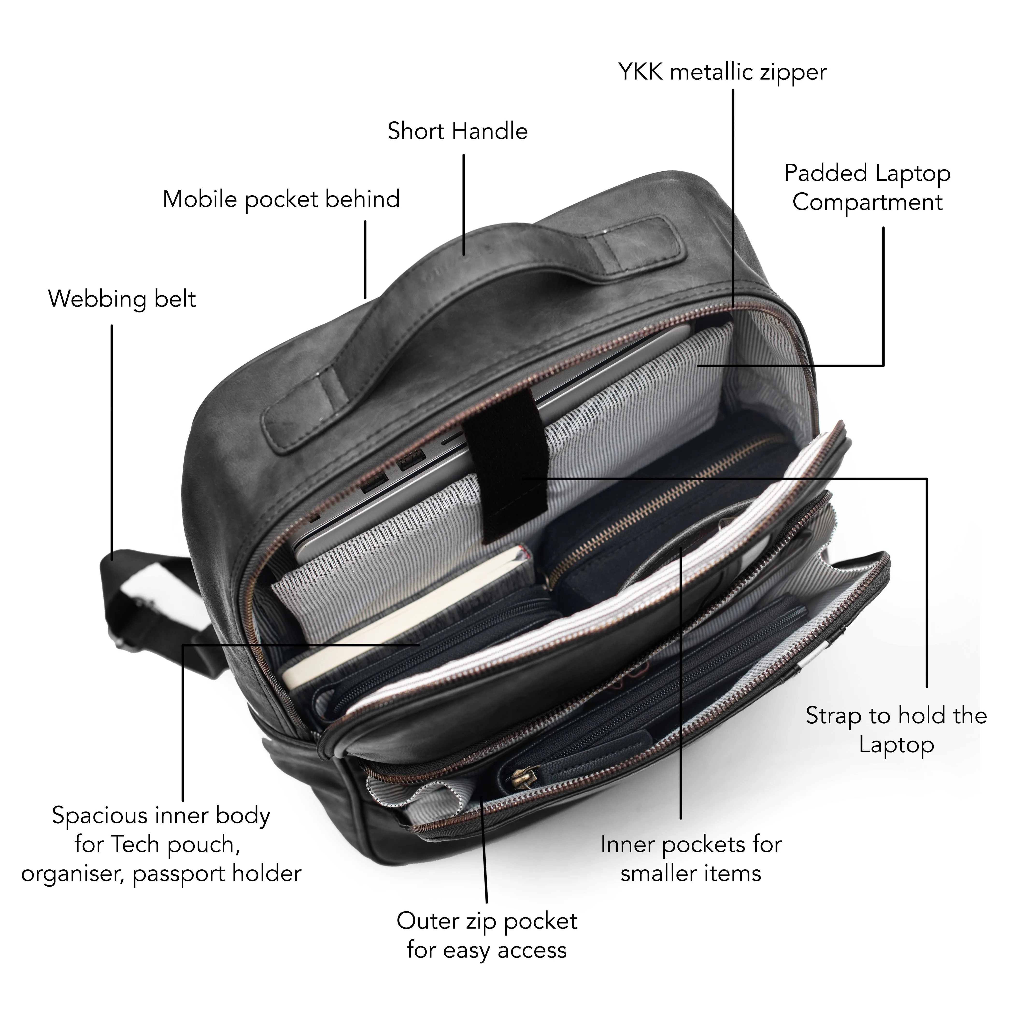Laptop Backpack For Men & Women- Phoenix