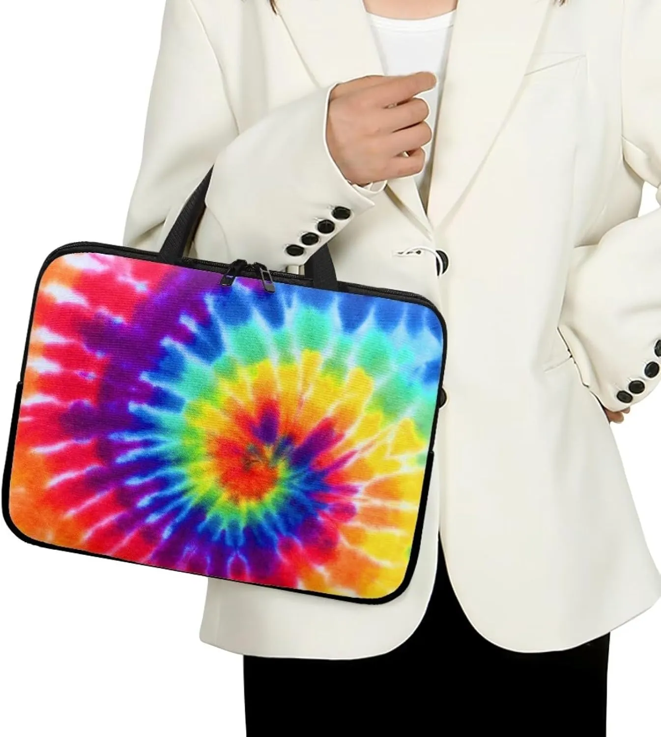 Laptop Bag Computer Cover Neoprene Zipper Tablet Carrying Case Messenger Briefcase for Travel/Business/Office