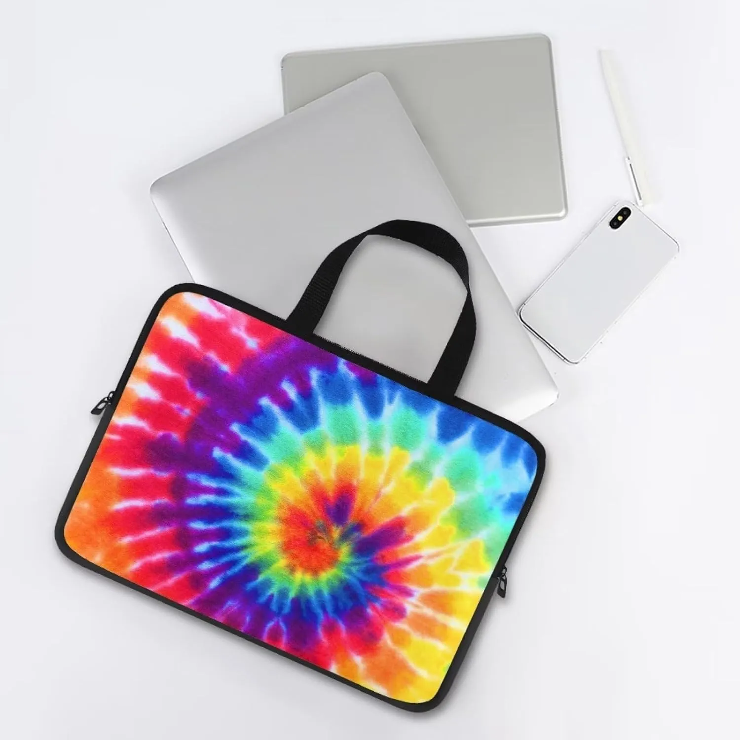 Laptop Bag Computer Cover Neoprene Zipper Tablet Carrying Case Messenger Briefcase for Travel/Business/Office