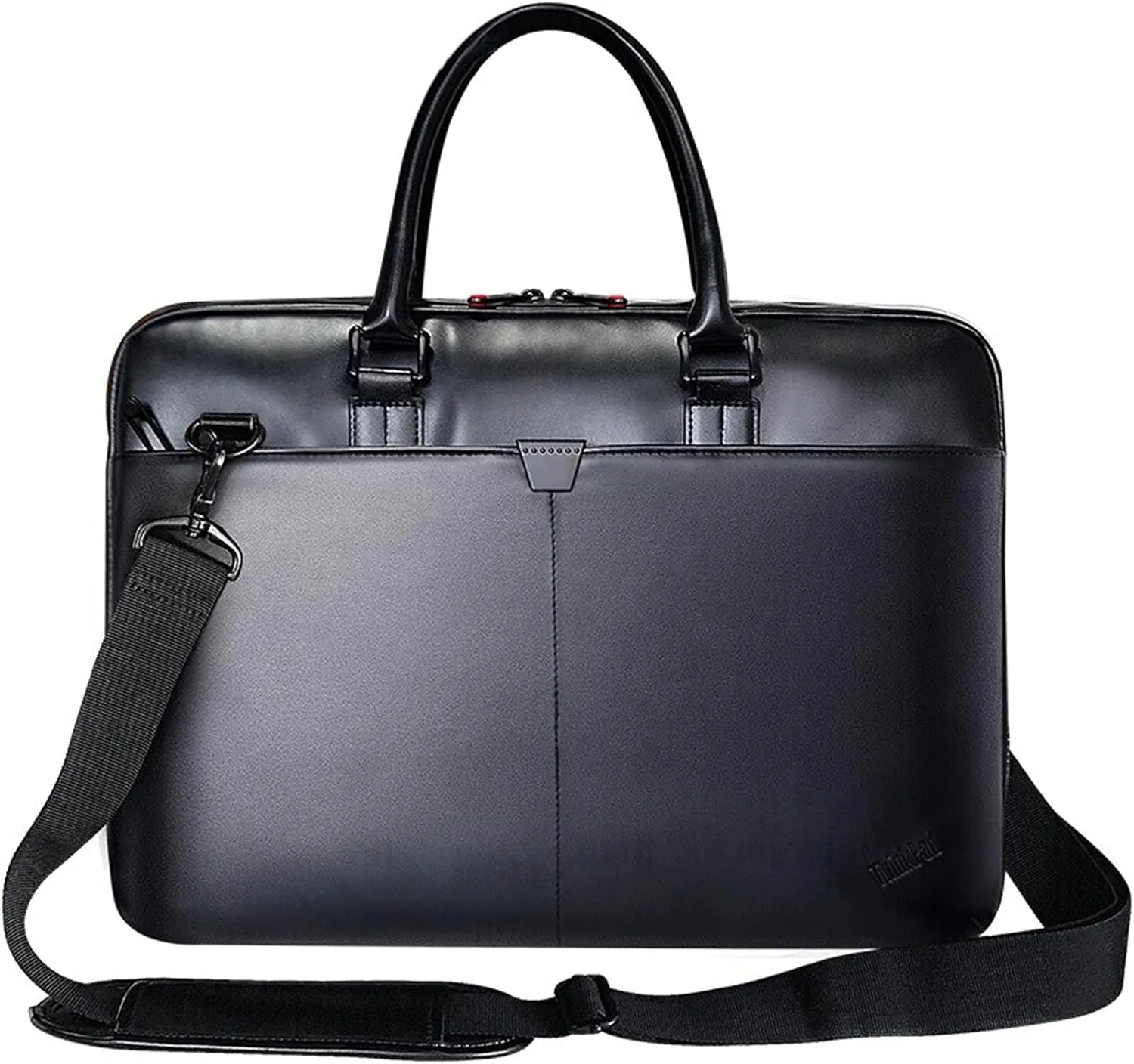 Laptop Briefcase Laptop Bag 14-15.6 Inch Carry Laptop Computer Sleeves Waterproof Shoulder Messenger PU Tote Business Office Briefcase Laptop Bag