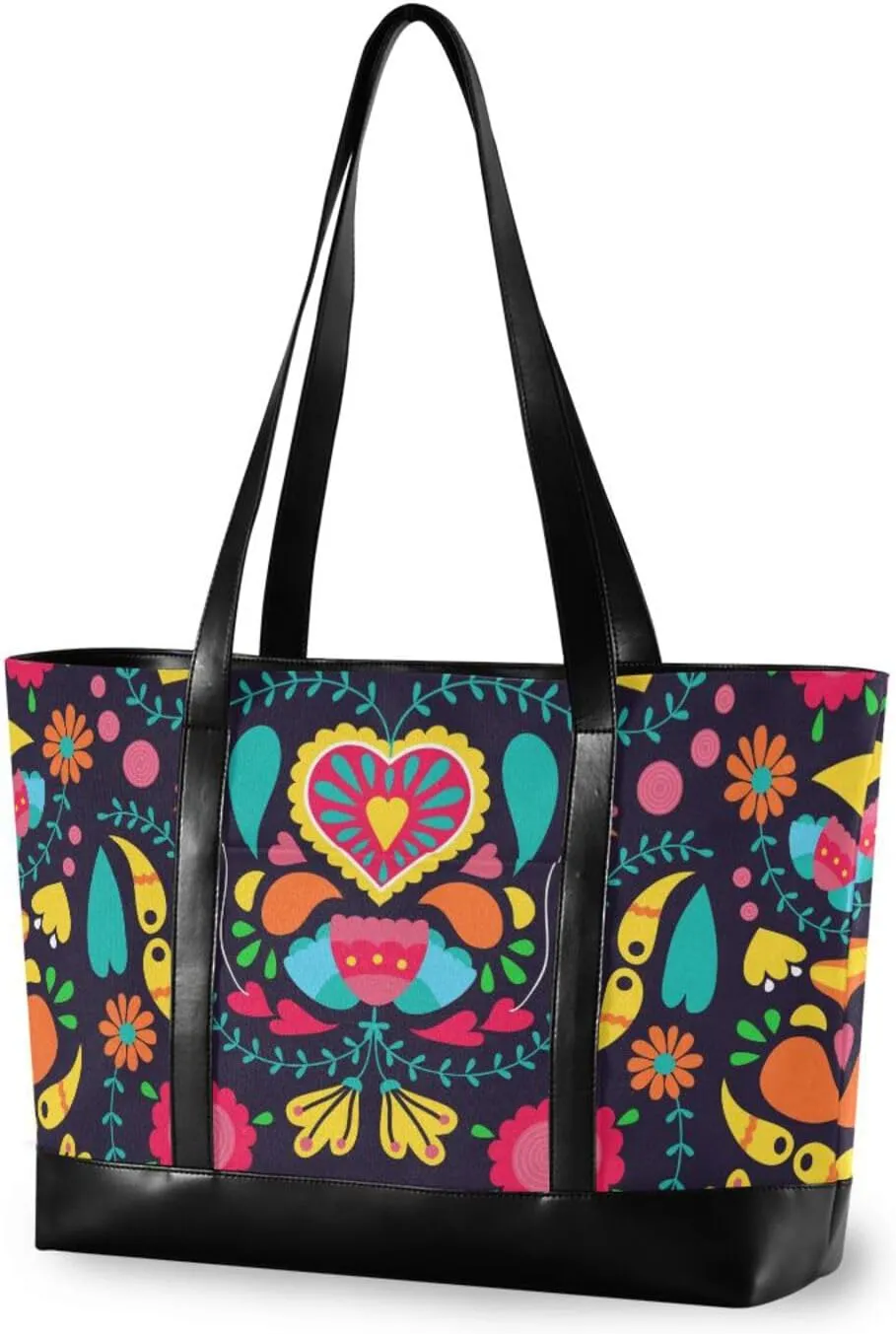 Laptop Tote Bag for Women 15.6in Tote Bag Laptop Compartment Work Bag Office Computer Teacher Travel Shoulder Bag