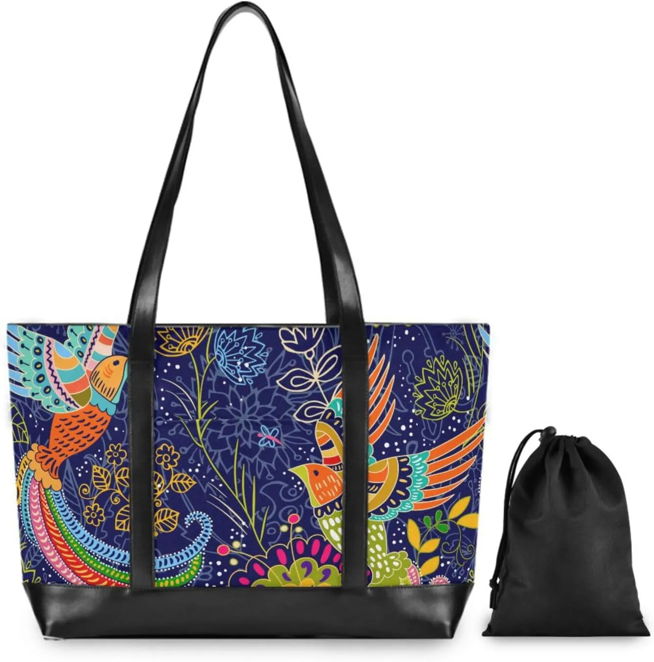 Laptop Tote Bag for Women 15.6in Tote Bag Laptop Compartment Work Bag Office Computer Teacher Travel Shoulder Bag