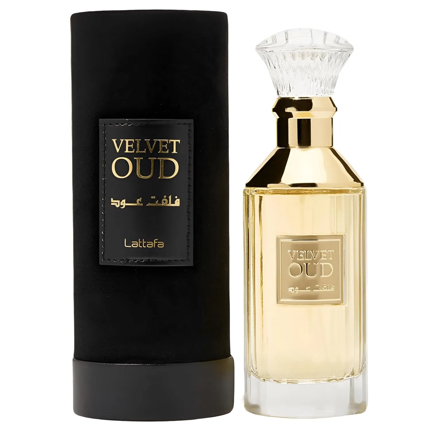 Lattafa Velvet Oud for Unisex Eau de Parfum Spray, 3.4 Ounce