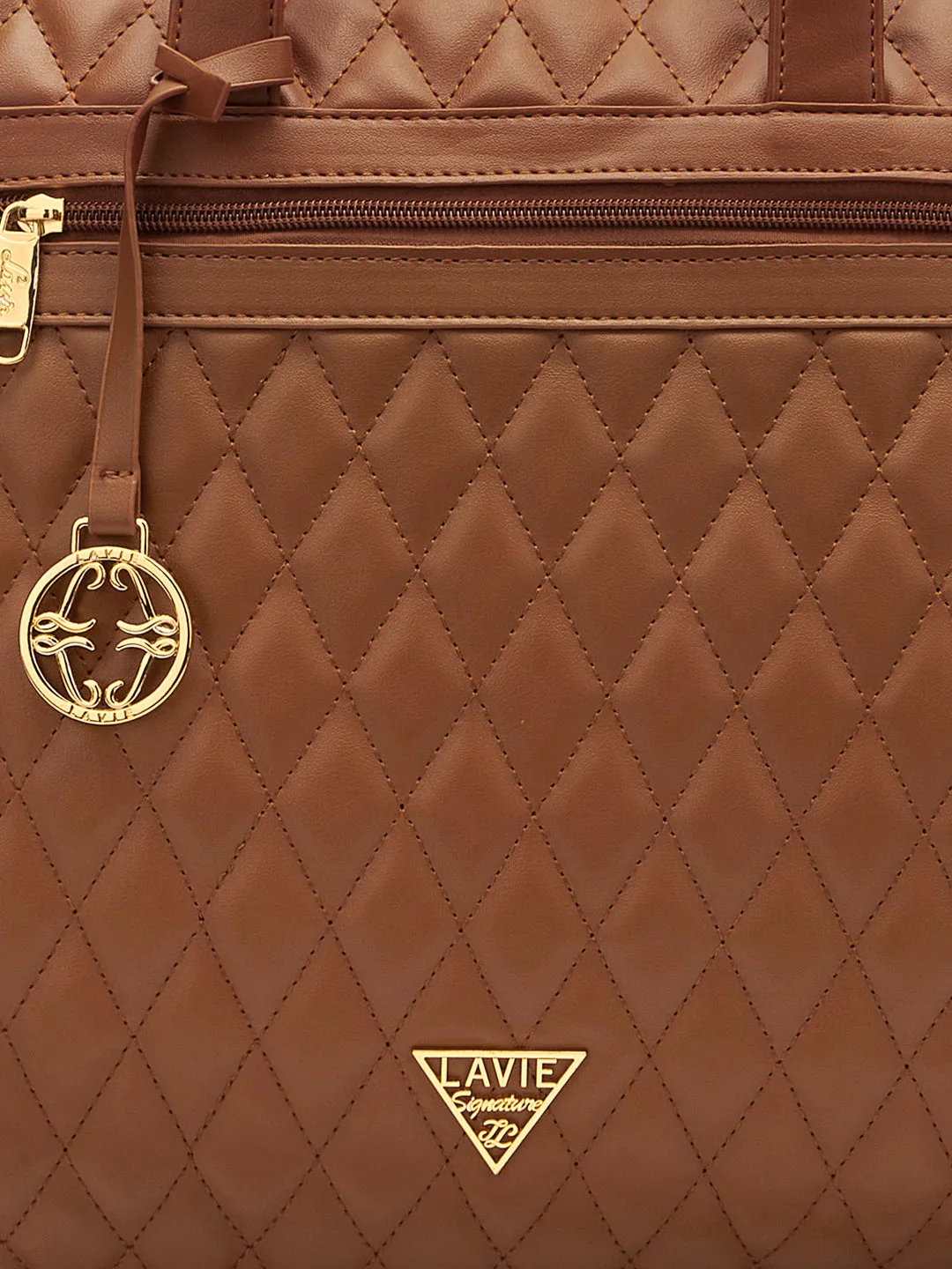 Lavie Signature Arizona Large Off White Womens Laptop Bag