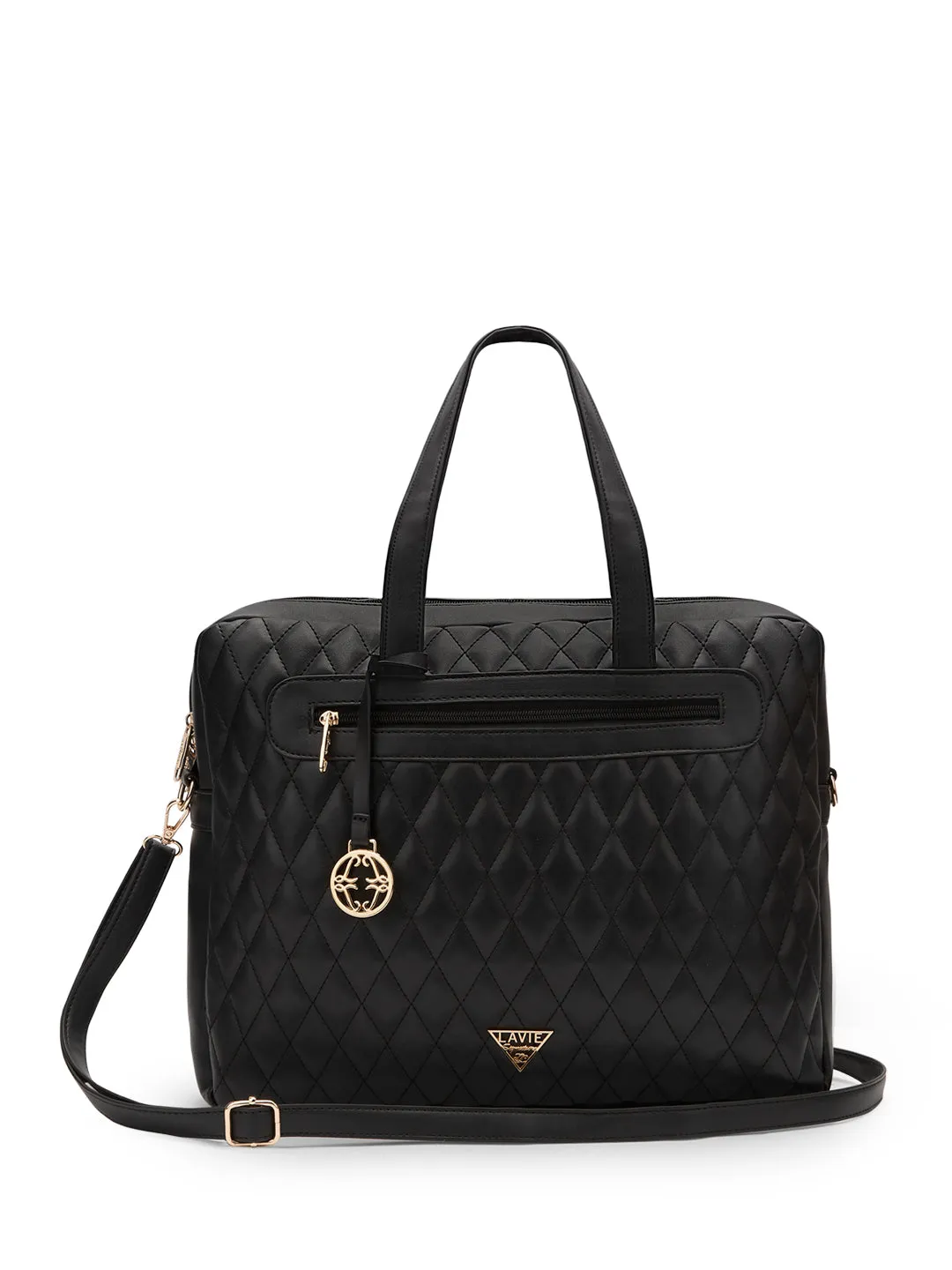 Lavie Signature Arizona Large Off White Womens Laptop Bag