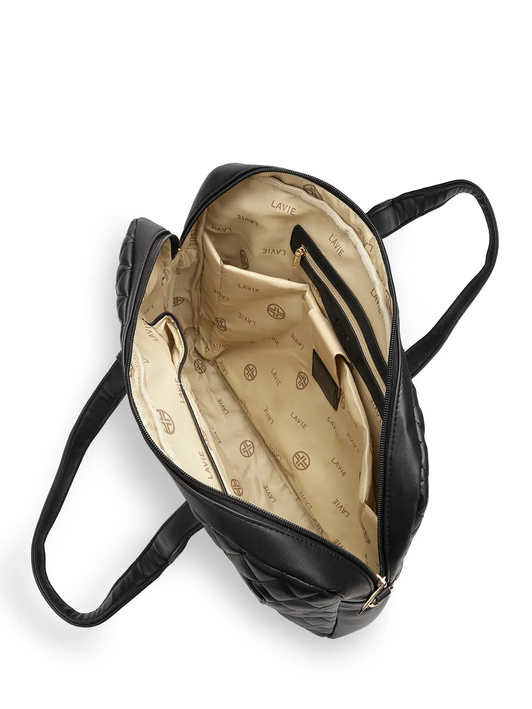 Lavie Signature Arizona Large Tan Womens Laptop Bag