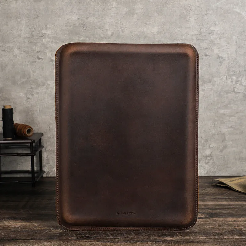 Leather Laptop Sleeve for MacBook Pro 14.2 Inch