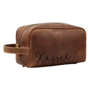 Leather Toiletry bag