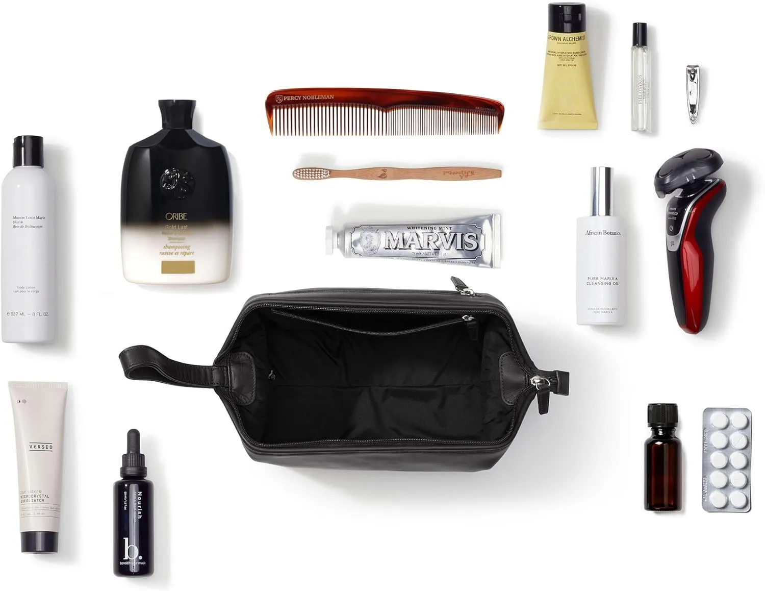 Leatherology Framed Toiletry Bag