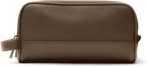 Leatherology Small Double Zip Toiletry Bag