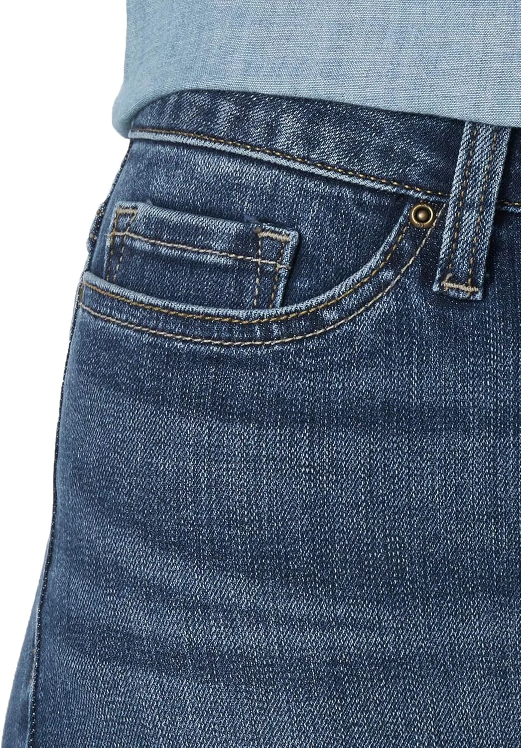 Lee Women's Legendary Mid Rise Straight Leg Jean