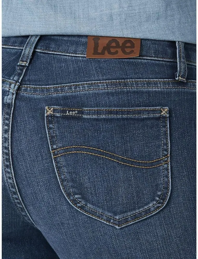 Lee Women's Legendary Mid Rise Straight Leg Jean