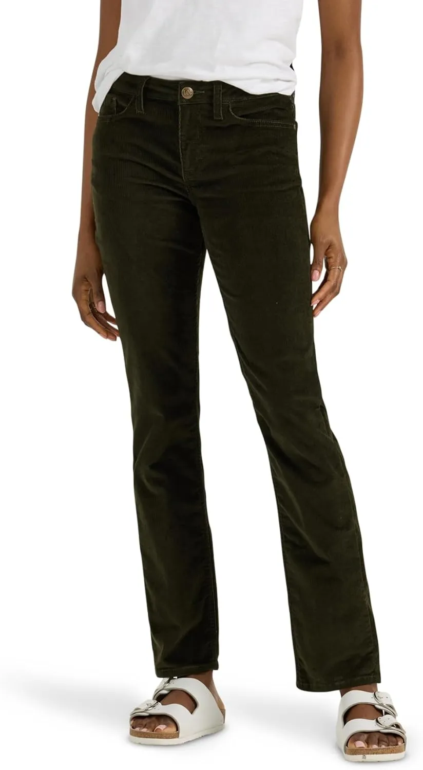 Lee Women's Legendary Mid Rise Straight Leg Jean