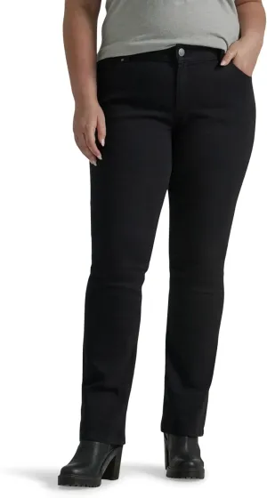 Lee womens Plus Size Legendary Mid Rise Bootcut Jean
