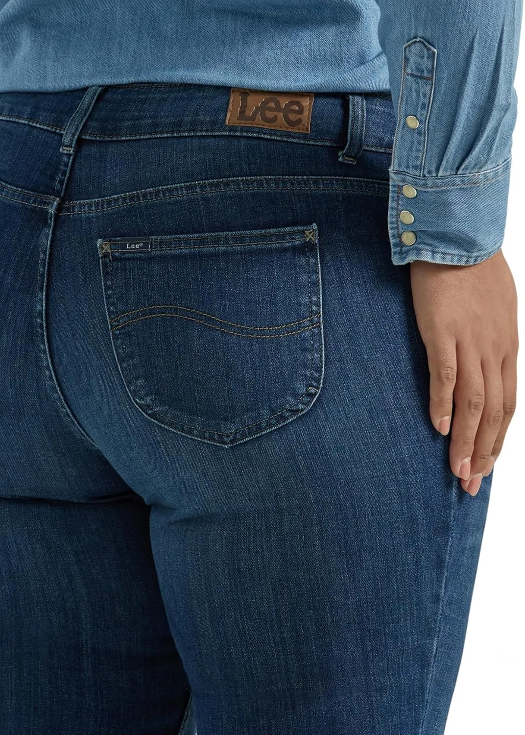 Lee womens Plus Size Legendary Mid Rise Bootcut Jean
