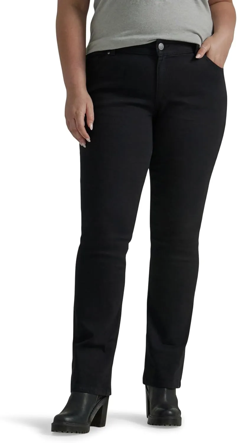 Lee womens Plus Size Legendary Mid Rise Bootcut Jean