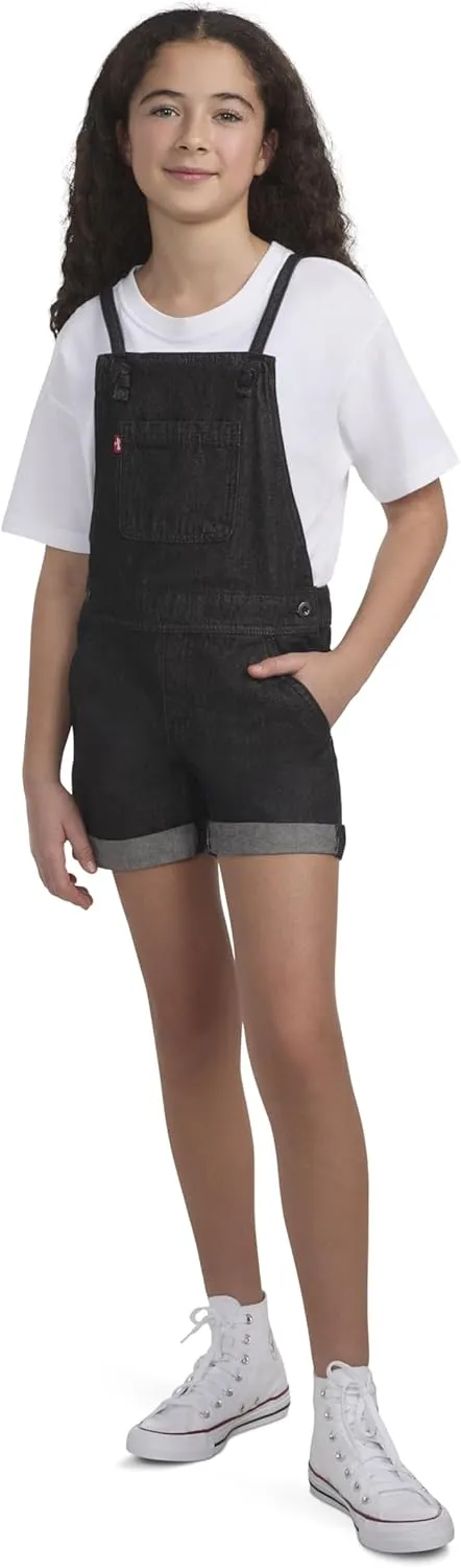 Levi's Girls' and Baby Denim Shortall