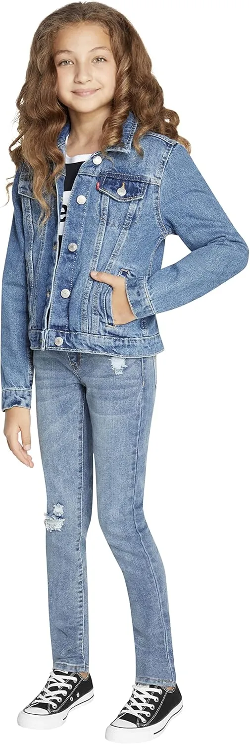 Levi's Girls' Denim Trucker Jacket
