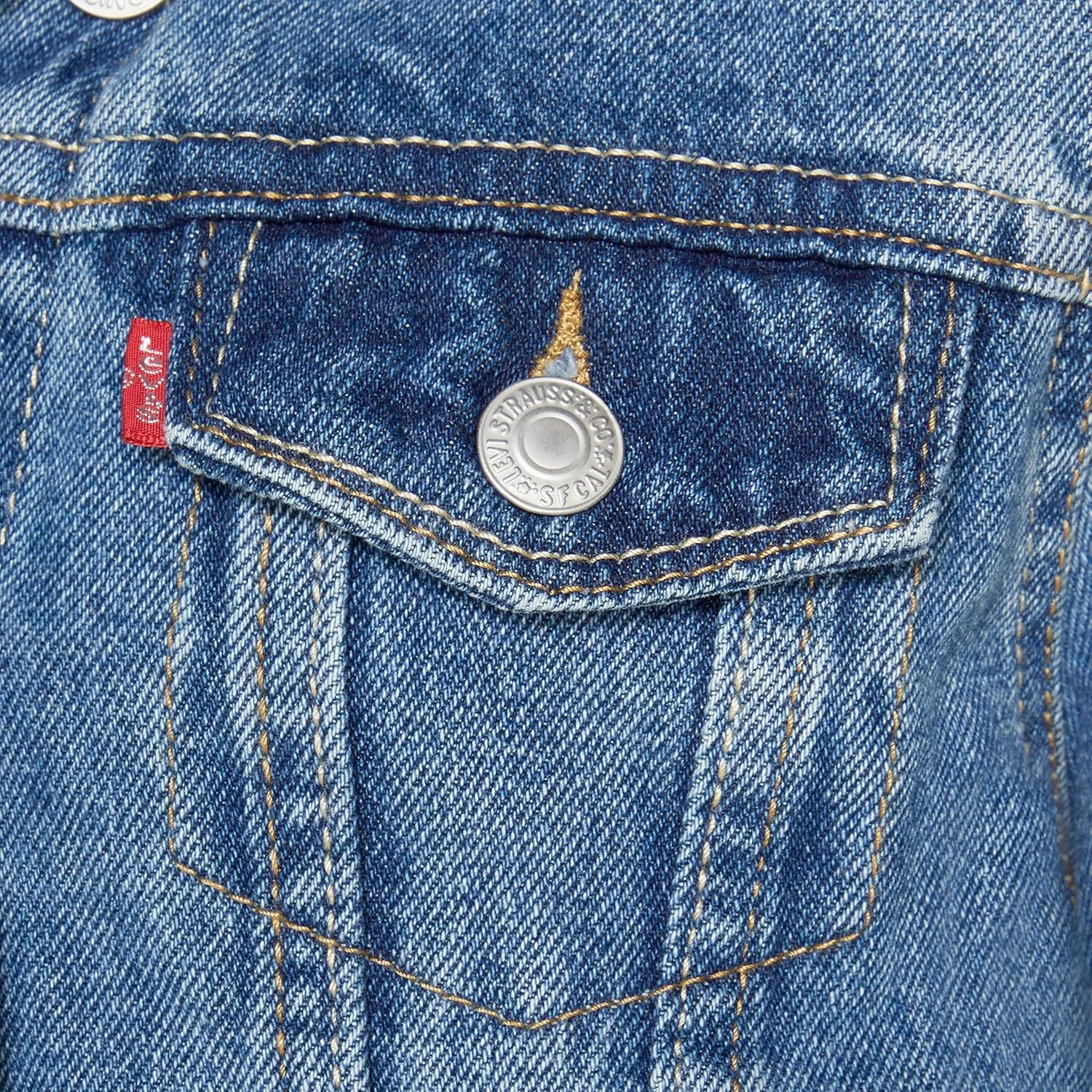 Levi's Girls' Denim Trucker Jacket