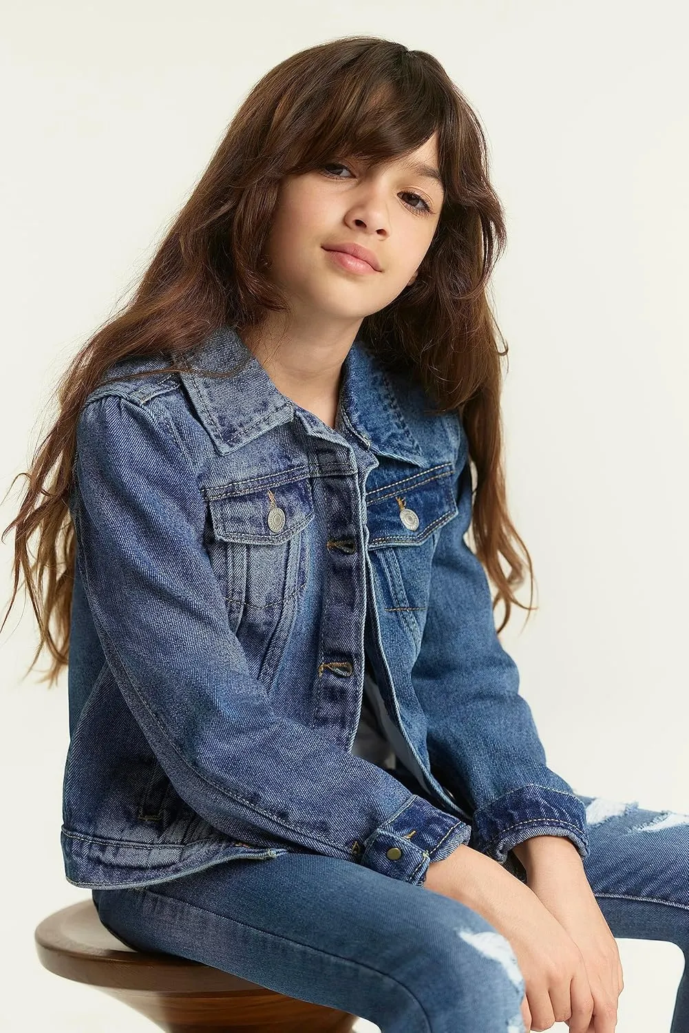 Levi's Girls' Denim Trucker Jacket