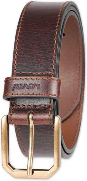 Levi’s Men’s Casual Everyday Leather Jean Belt