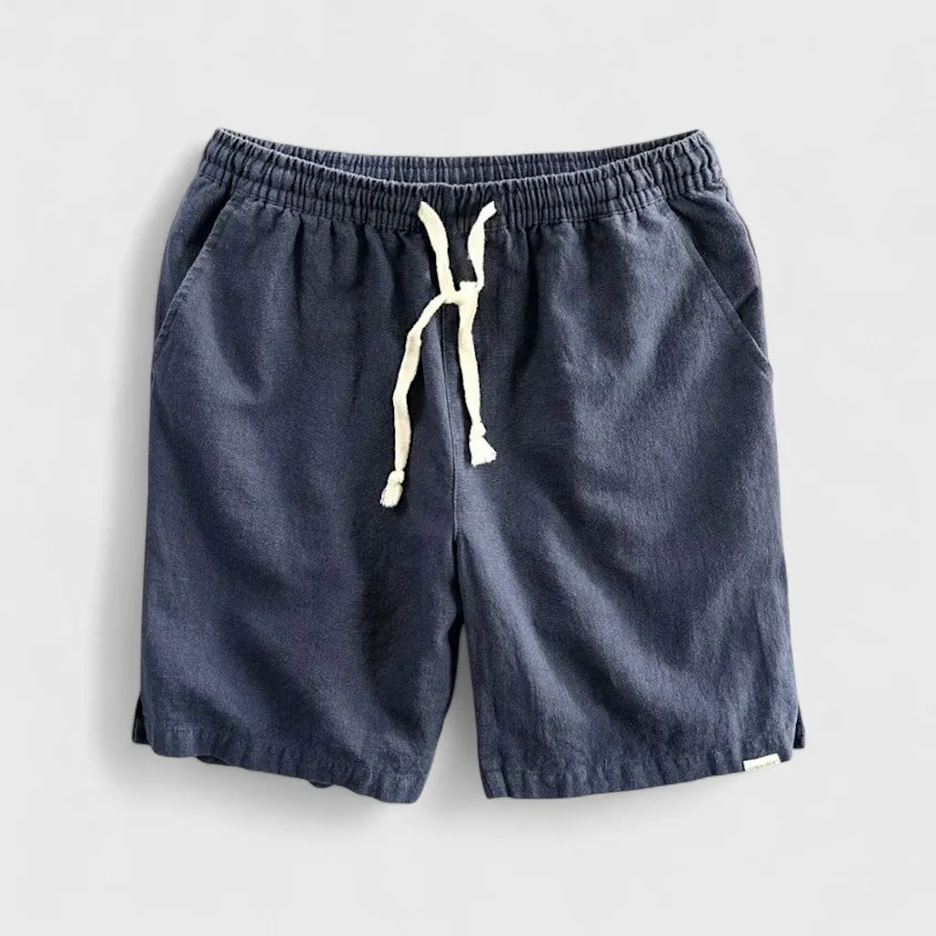Liam Turner Linen-Cotton Shorts