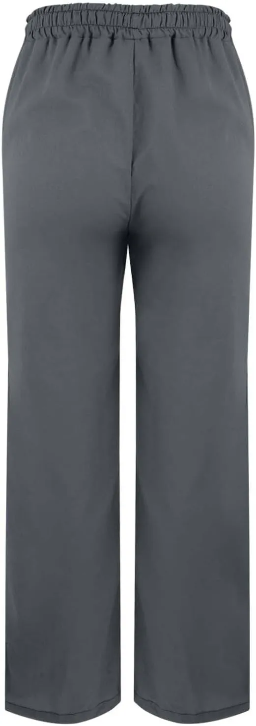 Lightweight Casual Linen Pants for Women Summer Stretchy Drawstring Hem Ankle Trousers Travel Beach Home Casual Pants