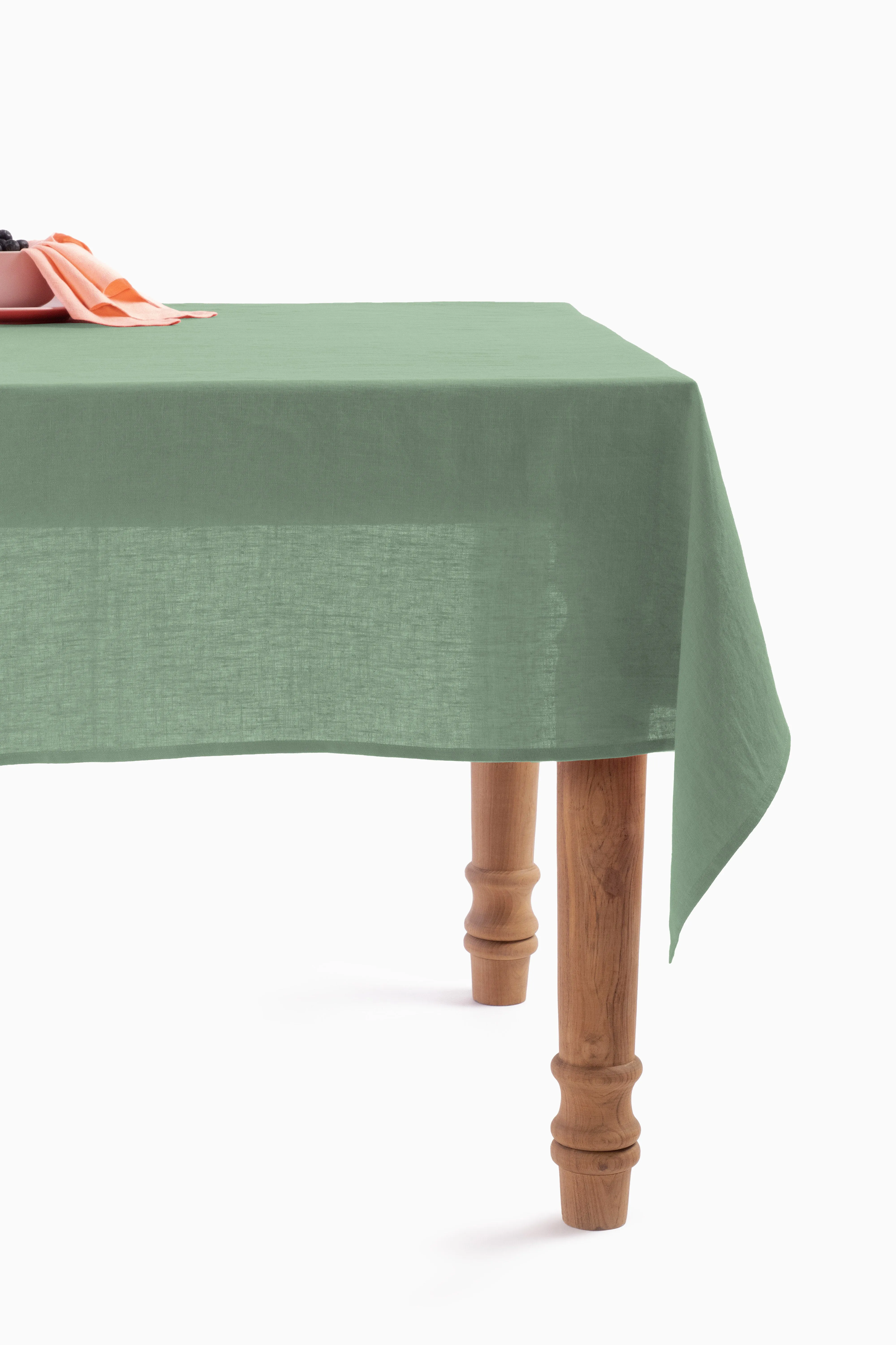 Linen Slumber Solid Tablecloth-Blackberry Wine