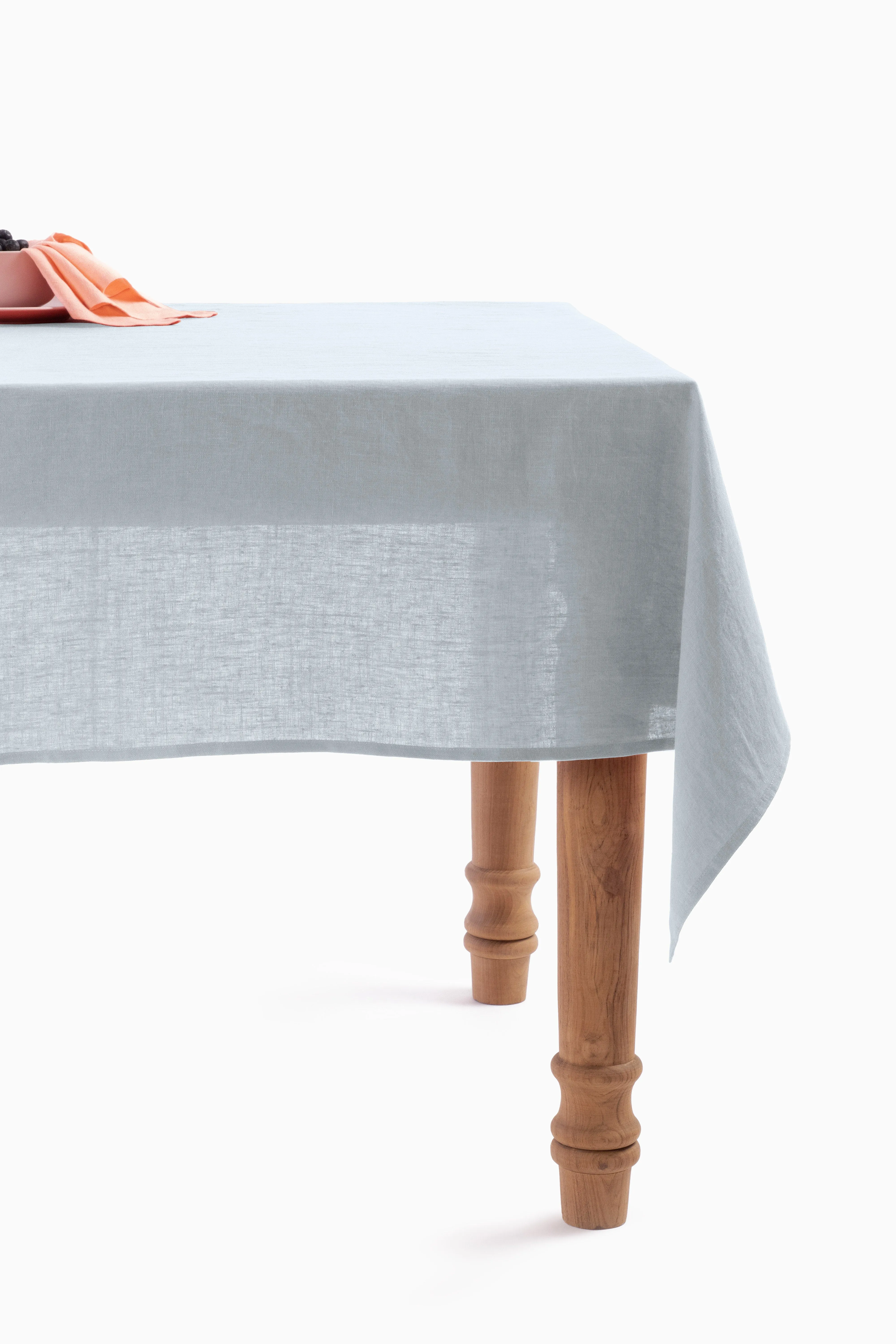 Linen Slumber Solid Tablecloth-Blackberry Wine