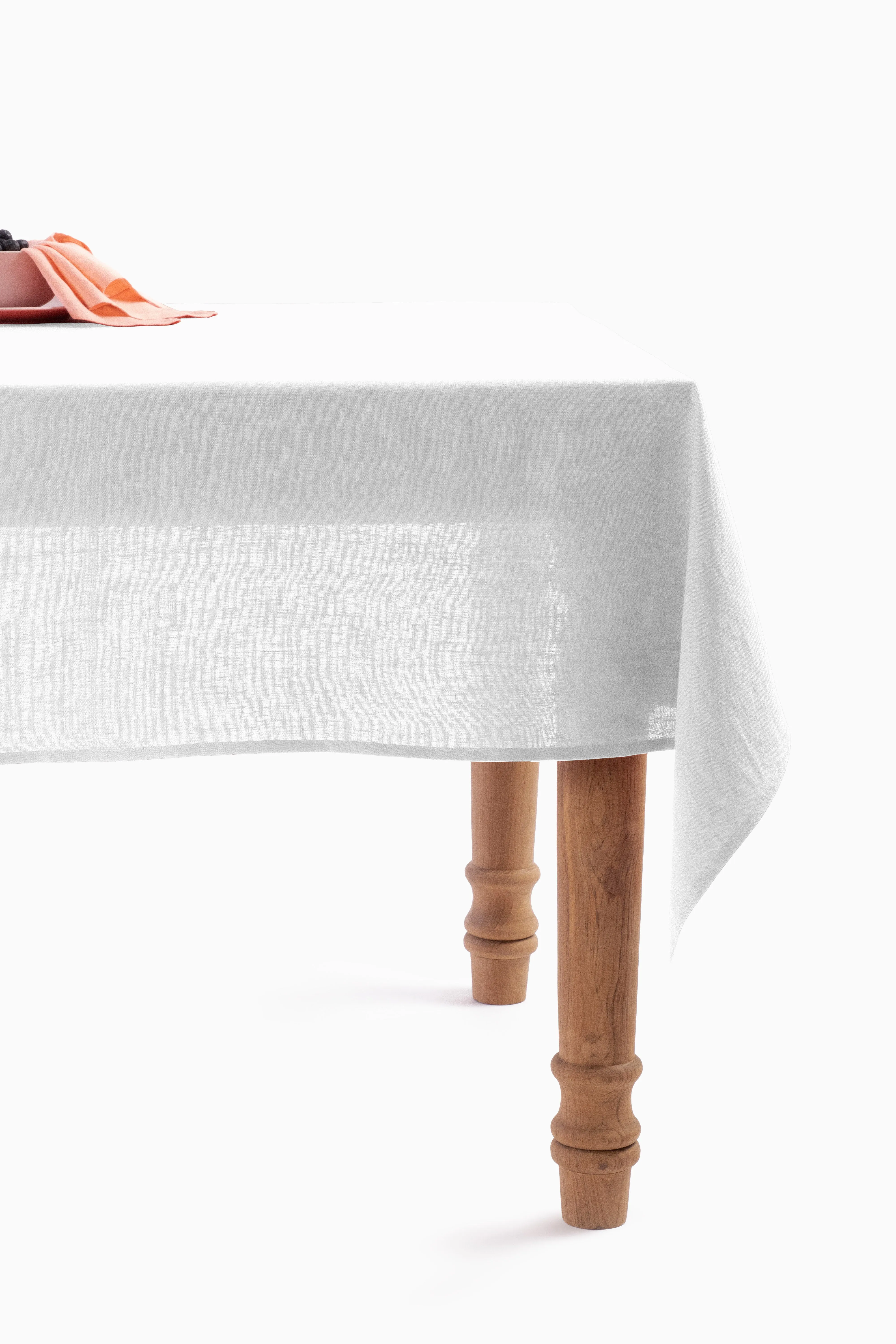 Linen Slumber Solid Tablecloth-Blackberry Wine