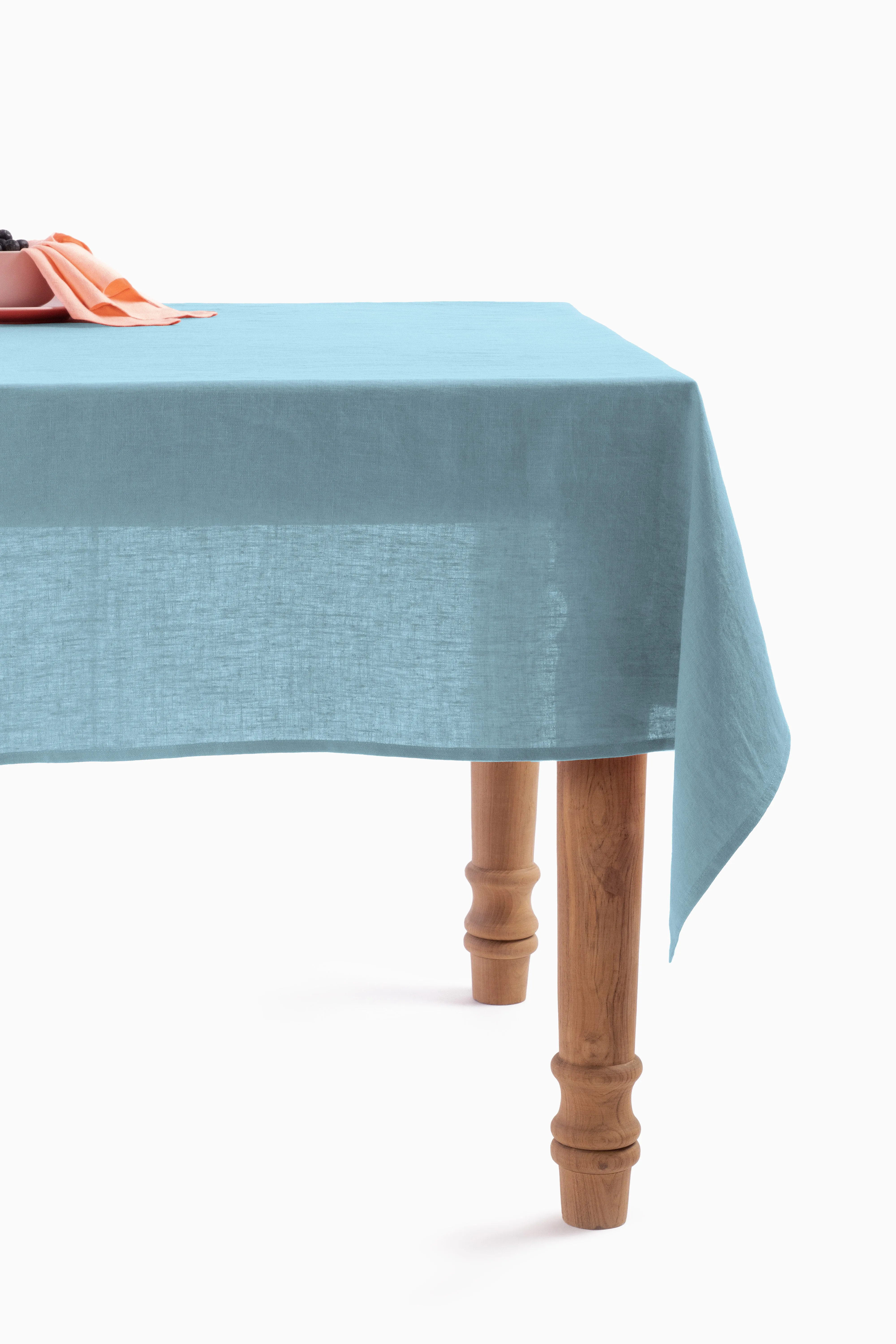 Linen Slumber Solid Tablecloth-Blackberry Wine