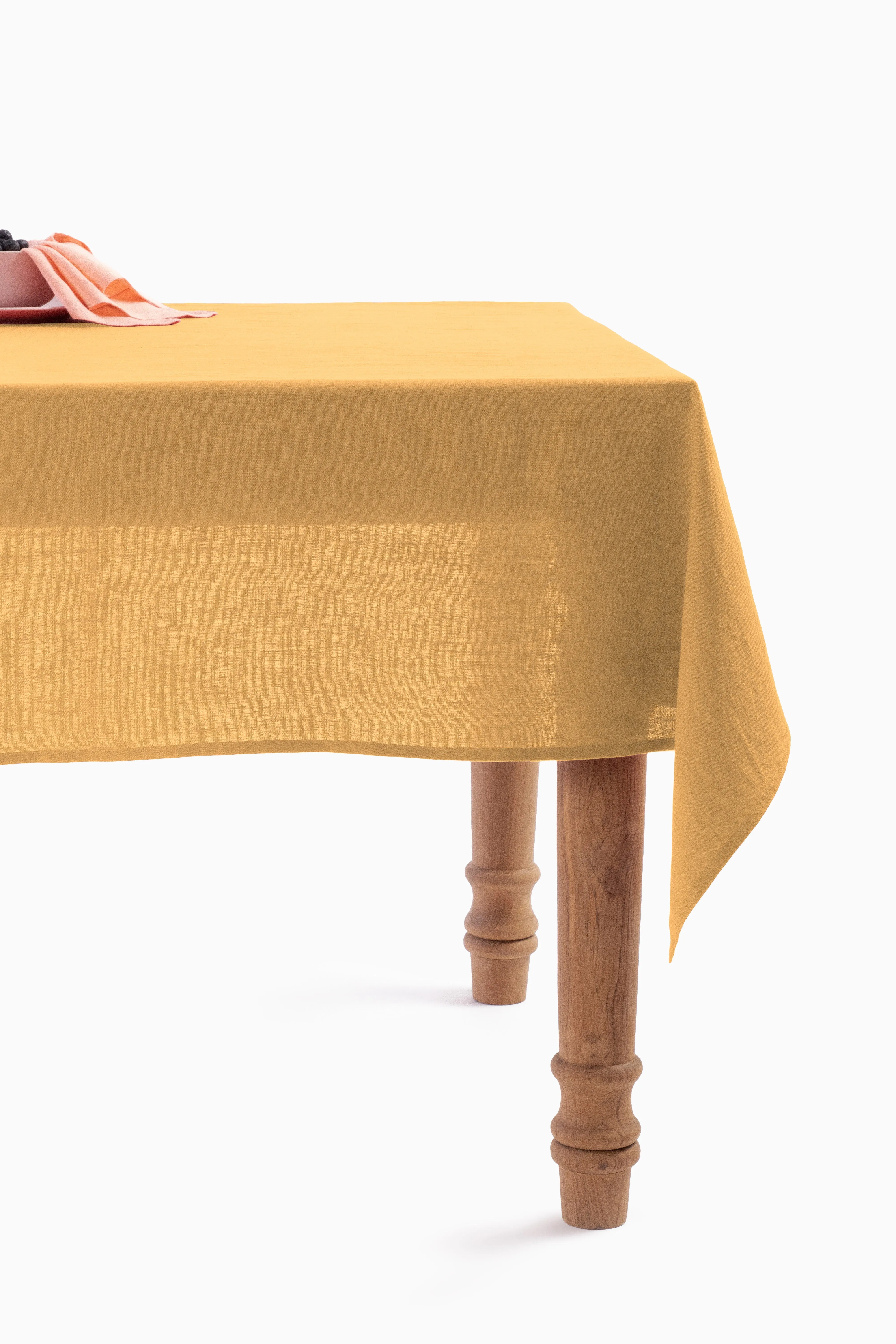 Linen Slumber Solid Tablecloth-Blackberry Wine