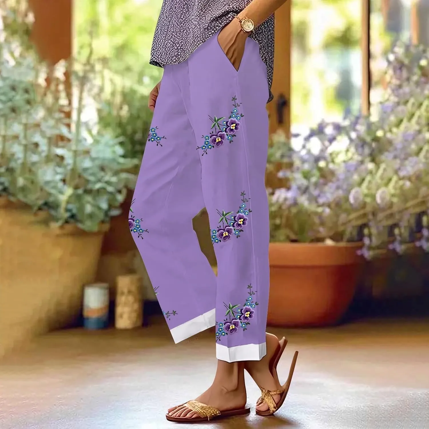 Linen Summer Pants Women’S Linen Pants Linen Casual Pants Womens Linen Pants Straight Leg