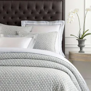Lodi Blue Matelasse Coverlet, Queen Size, Blue Solid Pattern