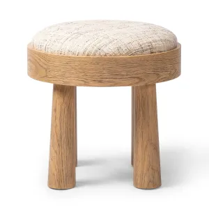 Louise Ostend Natural Accent Stool | shipping 5/29/2025