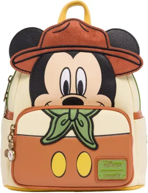 Loungefly Disney Mickey Mouse Adventureland Cosplay Womens Double Strap Shoulder Bag Purse