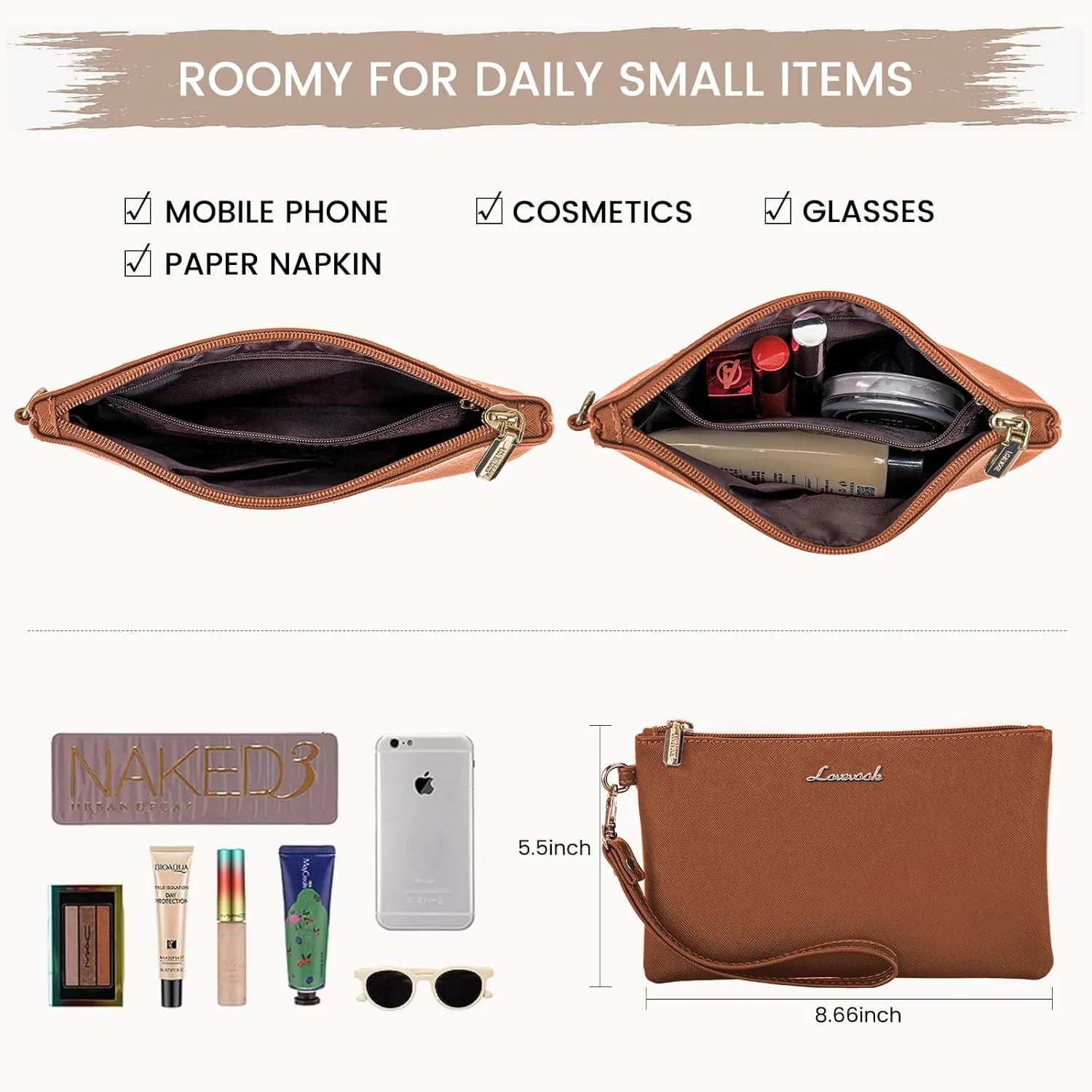 LOVEVOOK Women's 15.6 Inch Laptop Tote Briefcase Business Office Bag