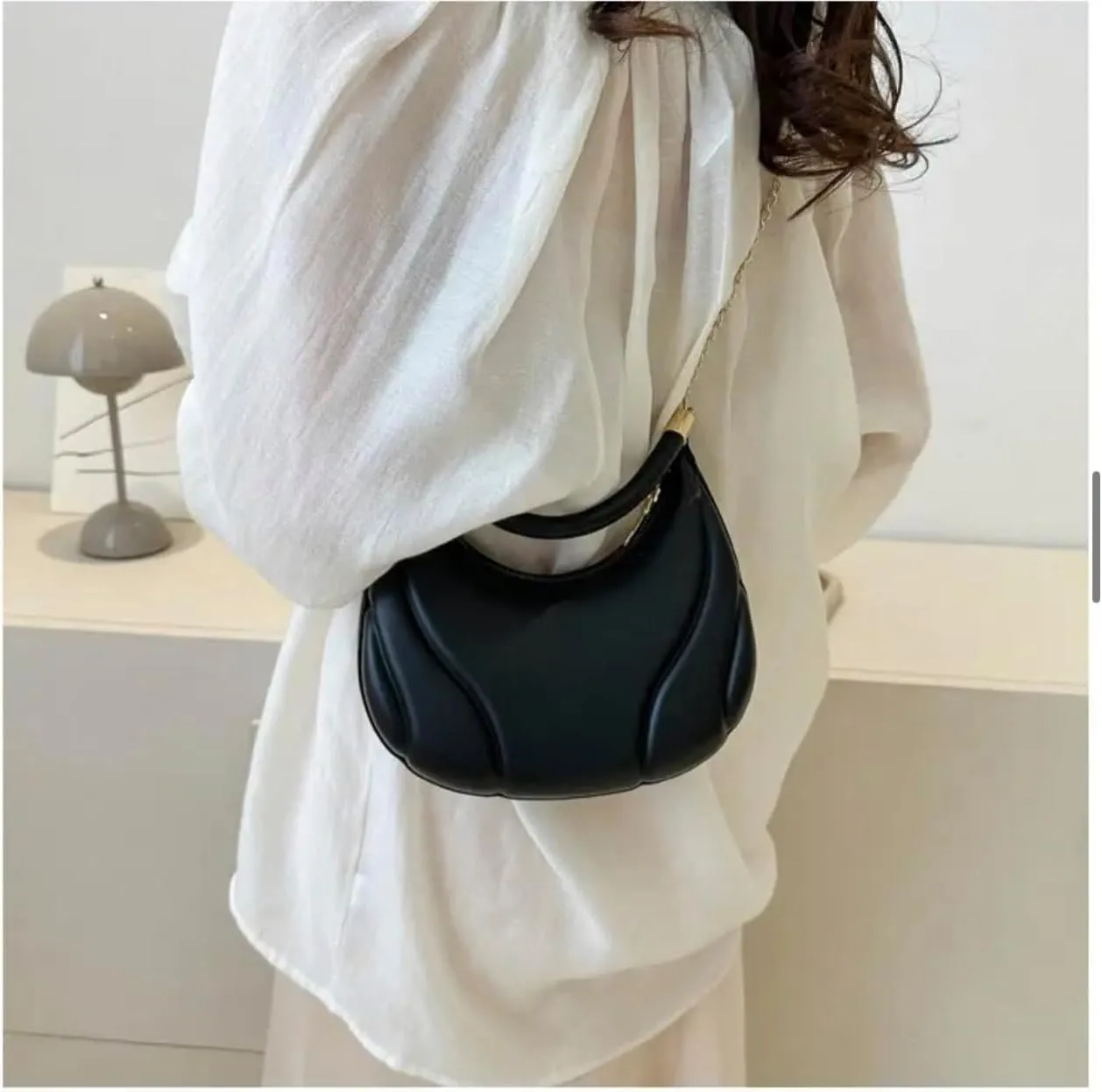 Luxury Leather Hangbag/Shoulder Bag