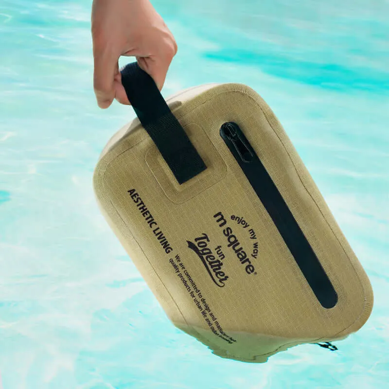M Square Waterproof Lightweight Toiletry Bag - Durable Travel Companion