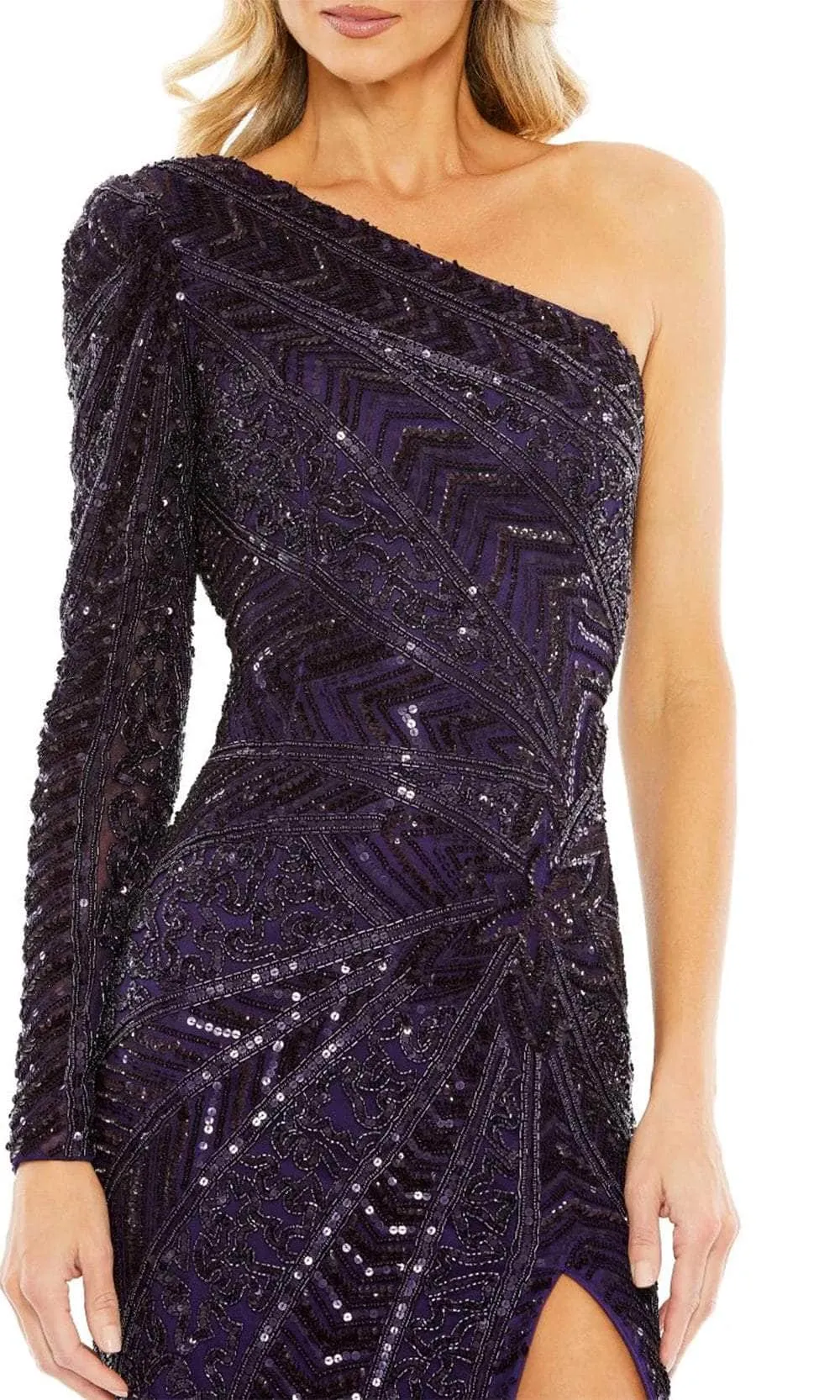 Mac Duggal 5649 - Long Sleeve Evening Dress