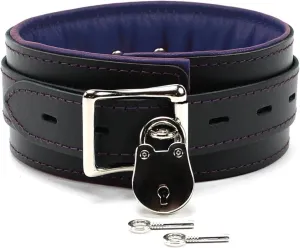 Macon Collar Supreme Lambskin Leather Ultra Soft Padded Choker