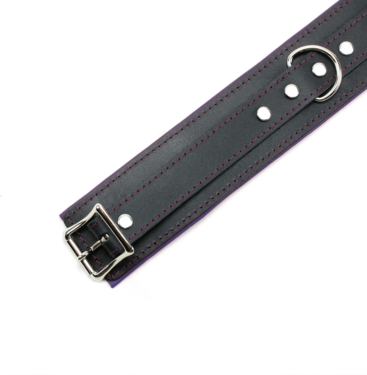 Macon Collar Supreme Lambskin Leather Ultra Soft Padded Choker