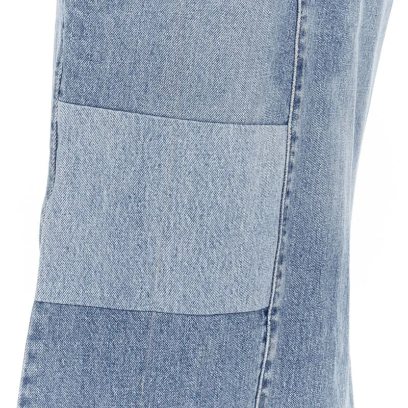 MAISON MARTIN MARGIELA 1999 Vintage deconstructed patchwork low denim skirt M