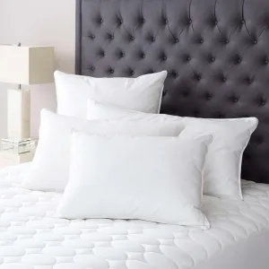 Mantra Down Alternative Pillow Insert, Standard Size, White Solid Pattern